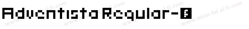 Adventista Regular字体转换
